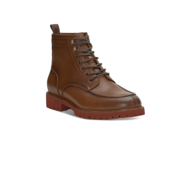 Vince Camuto Mens Brown Heel Pull-Tab Waterproof Cushioned Kameil boots 9.5 main image 4